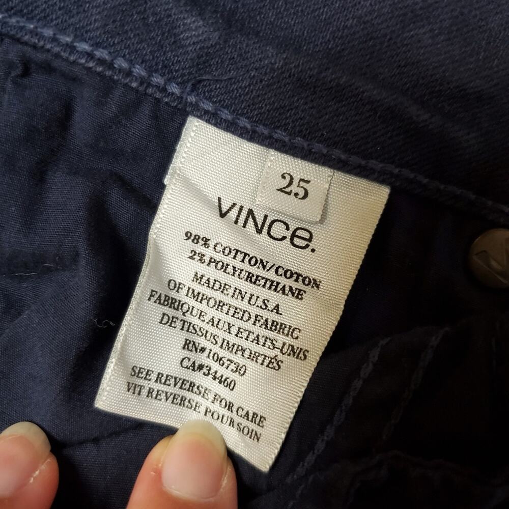 Vince Lola Stovepipe Skinny Jeans SZ 25 - Picture 4 of 5